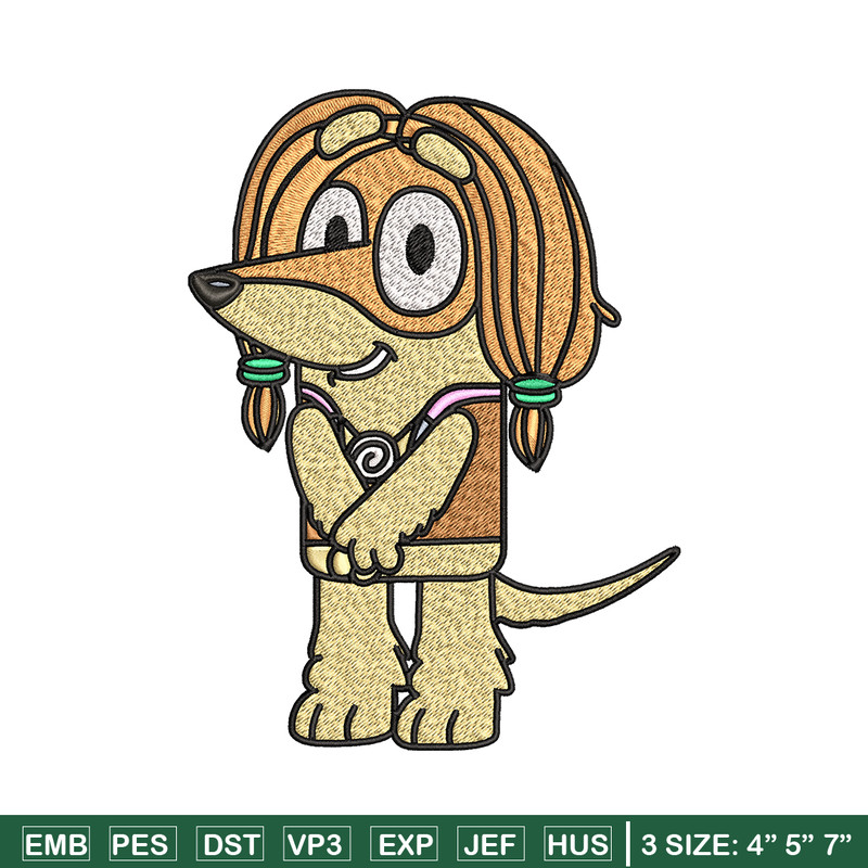 Indy Bluey Embroidery, Bluey cartoon Embroidery, Embroidery File, cartoon design, cartoon shirt, Digital download..jpg