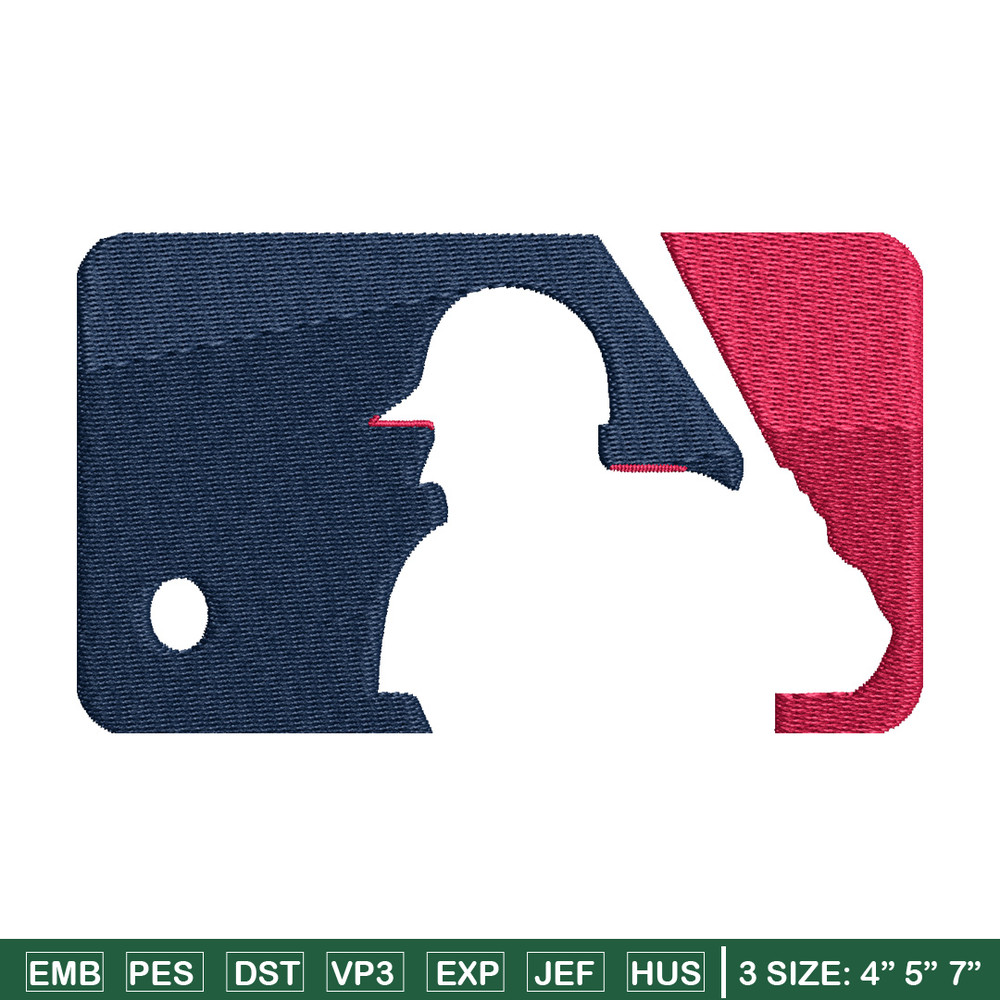 Major League Baseball logo Embroidery, MLB Embroidery, Sport embroidery, Logo Embroidery, MLB Embroidery design.jpg
