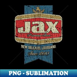 Jax Beer New Orleans 1890 - High-Resolution PNG Sublimation File - Unleash Your Creativity