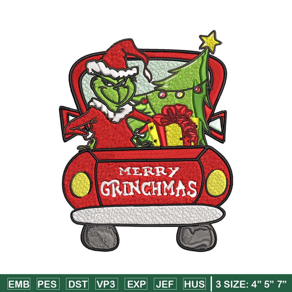 Merry Grinchmas Embroidery design, Merry Grinchmas Embroidery, cartoon design, logo shirt, Digital download..jpg