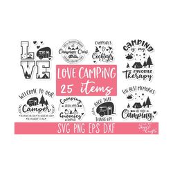 camping svg bundle, camping crew svg, camp life svg, funny camping svg, campfire svg, camping gnomes svg, happy camper svg, love camp svg