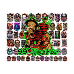 horror character halloween png bundle, scary horror characters, horror friends png, halloween character png, horror movie png, halloween png