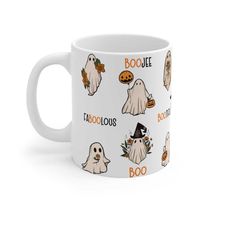 cute ghost boo mug bootiful ceramic coffee mug boojee ghost png faboolous ghost cup tea drinker gifts hot cocoa lovers m