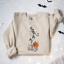 it's the most wonderful time of the year shirt png, gift for halloween, fall halloween, witch tshirt png, halloween swea