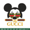 Mickey head gucci Embroidery Design, Gucci Embroidery, Brand Embroidery, Logo shirt, Embroidery File, Digital download.jpg