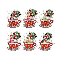christmas princess png bundle, christmas coffee png, princess coffee, merry christmas png, christmas squad png, christmas balloons png