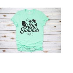 hello summer svg, summer svg, beach svg, sunshine svg, hello summer door hanger svg,hello summer porch sign svg