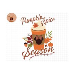 fall pumpkin spice season latte pumpkin svg, autumn coffee, fall vibes svg, autumn leaves pumpkin svg, happy fall svg, svg files for cricut