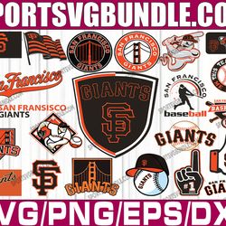 bundle 22 files san francisco giants baseball team svg, san francisco giants svg, mlb team  svg, mlb svg, png, dxf, eps