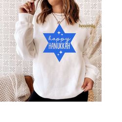 happy hanukkah svg hanukkah sublimation design, minimalist jewish png star of david cut file,trendy hanukkah shirt mug t