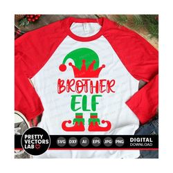 brother elf svg, christmas svg, family elf svg dxf eps png, boy cut files, brother svg, funny winter svg, holiday clipart, silhouette cricut