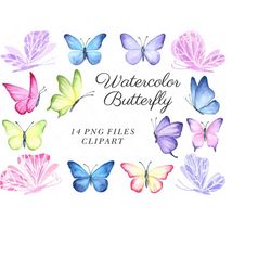 watercolor butterfly clipart, clipart butterfly vintage, modern butterfly clipart,  cute butterfly clipart, butterfly pn