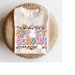 trendy spooky season png, spooky season png, halloween png, halloween png, spooky season distressed, spooky png, retro p