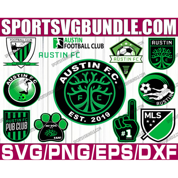 Bundle 12 Files Austin FC Soccer Team svg, Austin FC svg, ML - Inspire ...