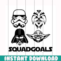 aquad goals svg, trending svg, star wars svg, star wars, star wars gift, yoda svg, darth vader, star wars fans gift, sta