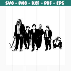 reservoir dogs mashup with the star wars heroes svg, trending svg, star wars svg, star wars, star wars gift, yoda svg, s