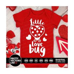 little love bug svg, valentine's day cut files, baby valentine svg, ladybug svg dxf eps png, toddler, kids shirt design, silhouette, cricut