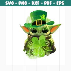 baby yoda happy patricks day svg, trending svg, yoda svg, patricks day svg, star wars svg, star wars, yoda lovers, cute