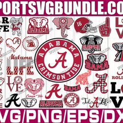 bundle 32 files alabama crimson tide football teams svg, alabama crimson tide svg, n c a a teams svg, n c a a svg, png