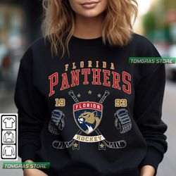 florida panthers sweatshirt, vintage florida panthers shirt, hockey sweatshirt, 202223 nhl, hockey fan gift, florida pan
