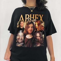 limited aphex twin vintage tshirt, gift for women and man unisex tshirt