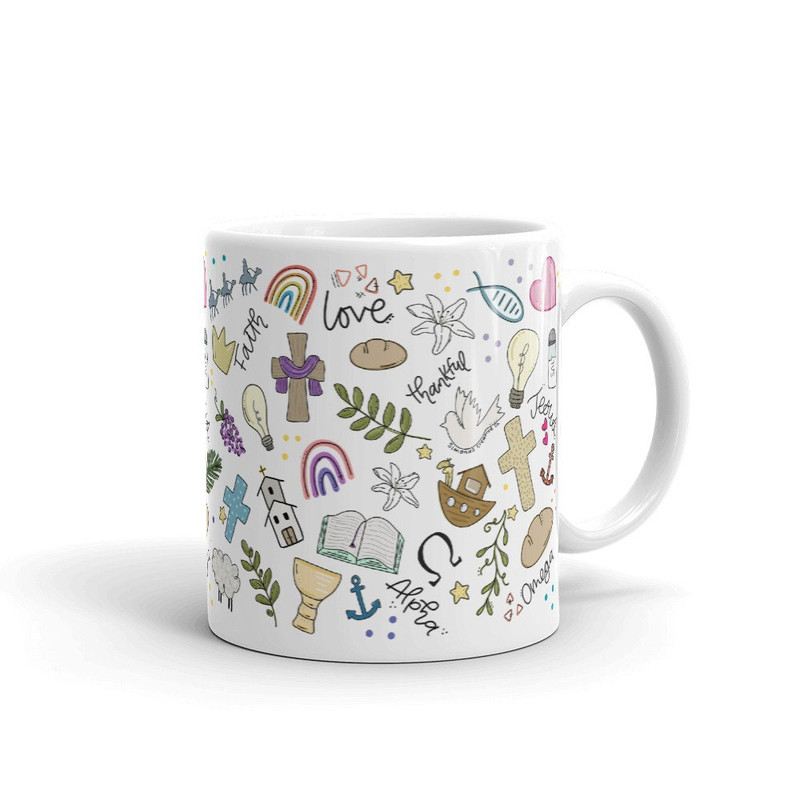 Christian mugs, Easter mugs, Bible verse mug, Scripture mugs, gifts for Christians, gifts for her, Christian gifts, Easter decorations - 2.jpg