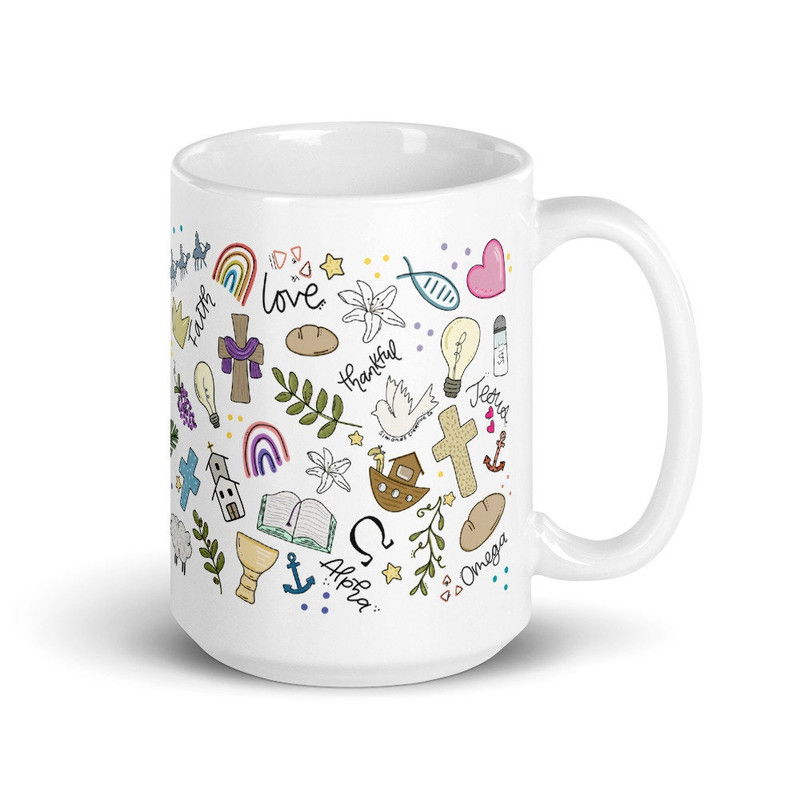 Christian mugs, Easter mugs, Bible verse mug, Scripture mugs, gifts for Christians, gifts for her, Christian gifts, Easter decorations - 5.jpg