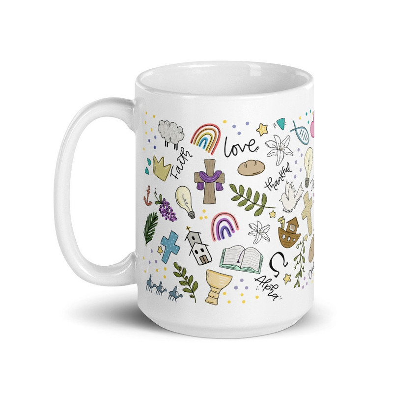 Christian mugs, Easter mugs, Bible verse mug, Scripture mugs, gifts for Christians, gifts for her, Christian gifts, Easter decorations - 6.jpg