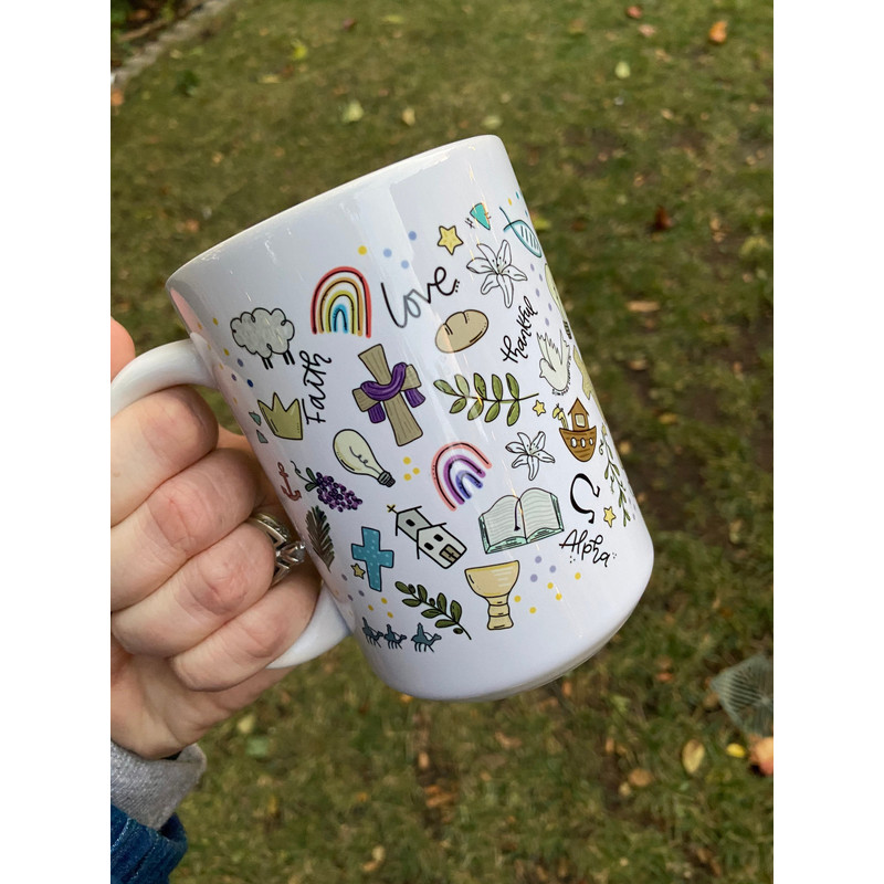 Christian mugs, Easter mugs, Bible verse mug, Scripture mugs, gifts for Christians, gifts for her, Christian gifts, Easter decorations - 8.jpg