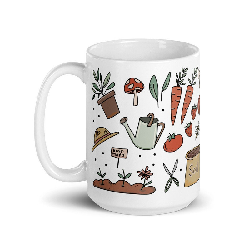 Gardening mug, garden coffee mug, gifts for gardening, Mother’s Day gift, gardening gifts - 2.jpg