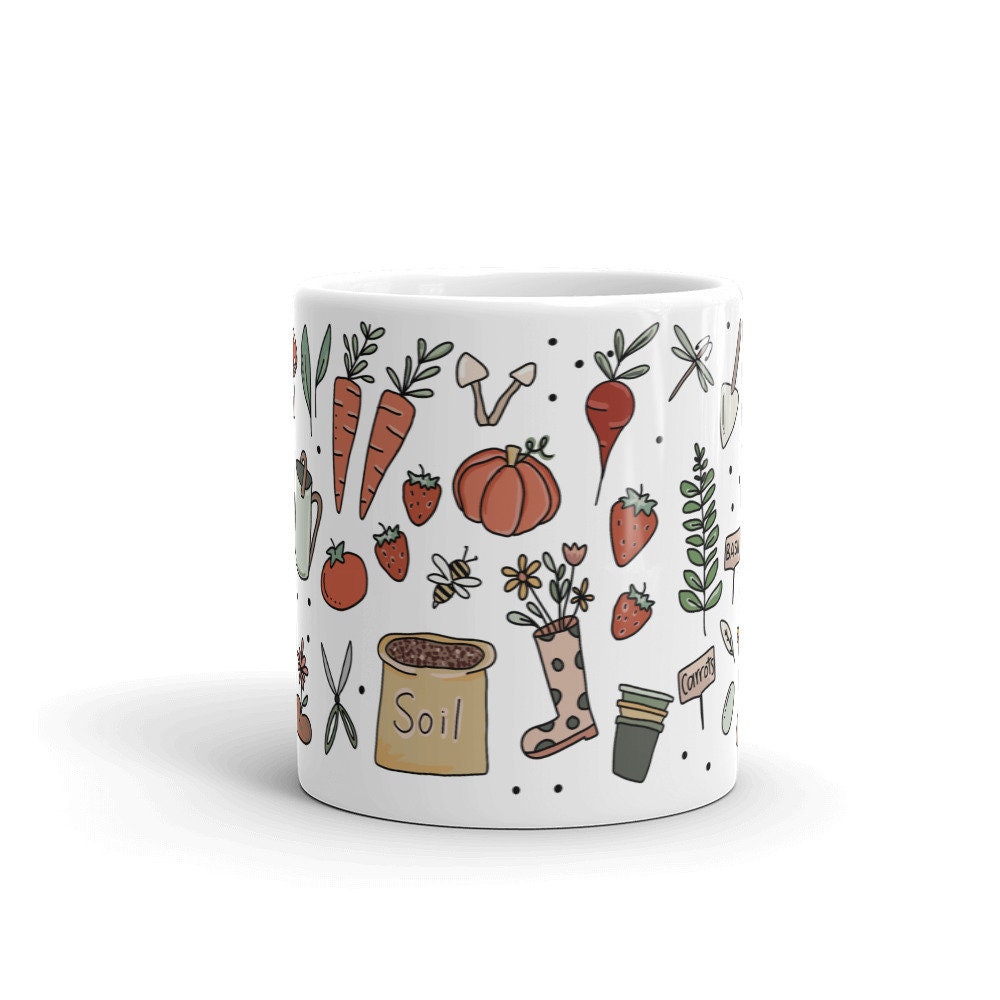 Gardening mug, garden coffee mug, gifts for gardening, Mother’s Day gift, gardening gifts - 4.jpg