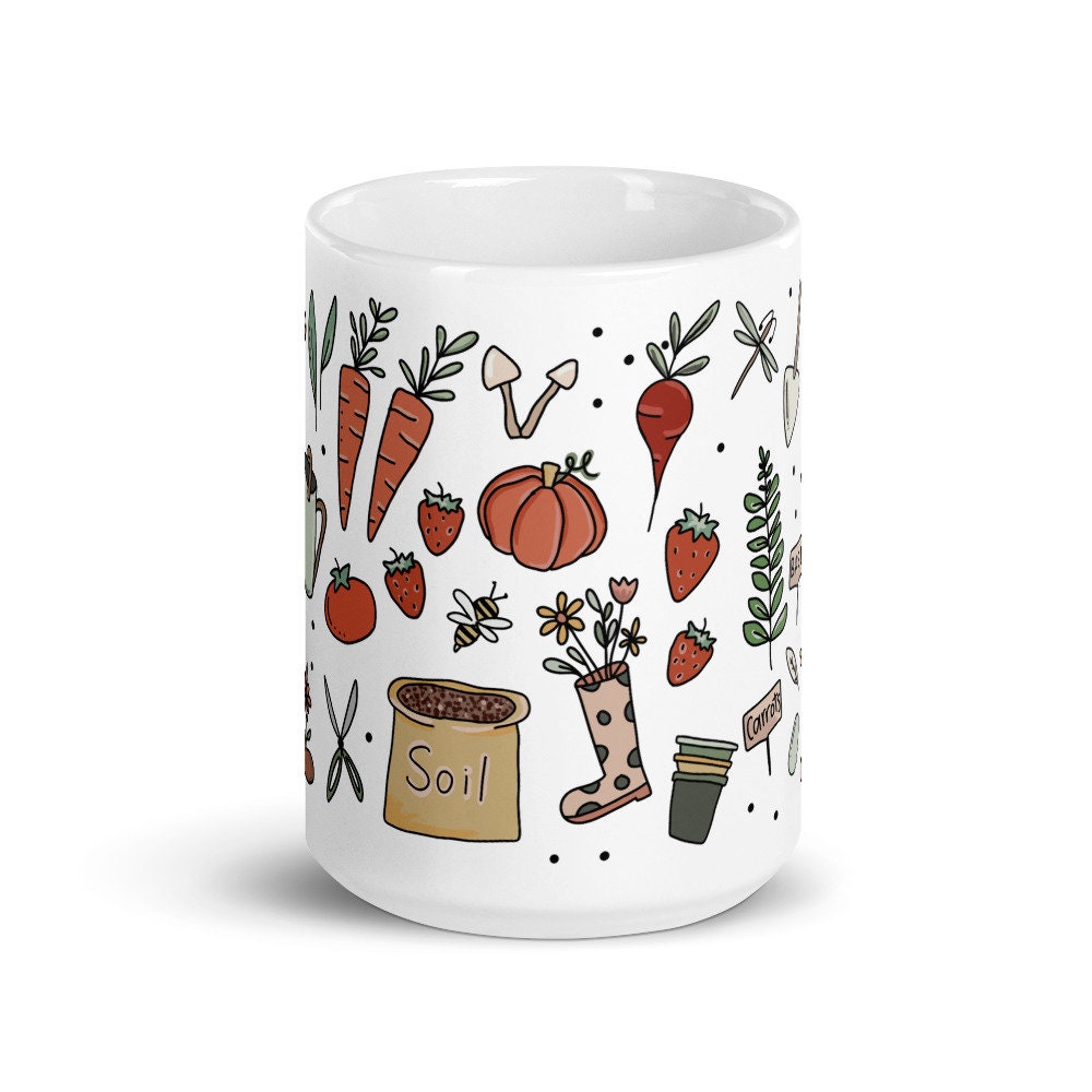 Gardening mug, garden coffee mug, gifts for gardening, Mother’s Day gift, gardening gifts - 5.jpg