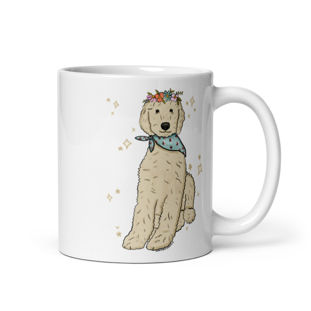 Golden doodle mug, dog mug, mug for dog lovers - 1.jpg