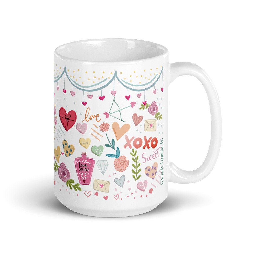 Valentines mug, Valentines gift, gifts for her, coffee mug for her, Valentine’s Day mug, I love you gifts, Coffee is my valentine - 6.jpg