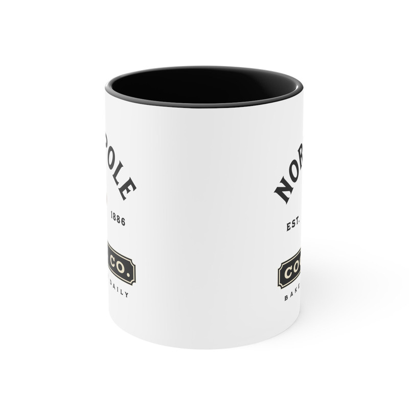 Vintage Style Christmas Coffee Mug, North Pole Cookie Co Hot Chocolate Mug, Old Fashion Holiday Decor, Kids Hot Cocoa Stocking Stuffer Gift - 6.jpg