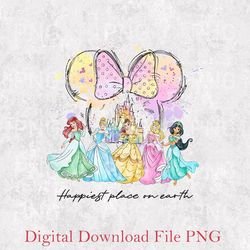 disney princess png, disney watercolor castle png, disney vacation, disney princess gift, disney girls trip, princess