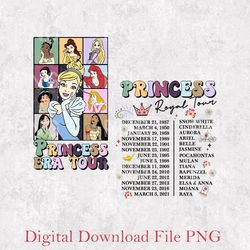 retro disney princess eras tour png, vintage disneyworld png, princess royal tour png, shimmer png, disney princess png