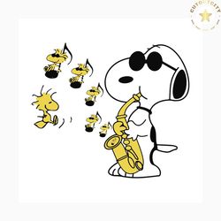 snoopy music svg, trending svg, snoopy svg, snoopy lover, snoopy clipart, music svg, love music svg, snoopy cut file, sn
