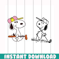 snoopy loves golf svg, trending svg, snoopy svg, snoopy lover, golf svg, golf lovers, snoopy clipart, snoopy cut file, s