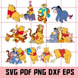 Winnie The Pooh Svg, Winnie The Pooh Png, Winnie The Pooh eps, Winnie The Pooh dxf, Winnie The Pooh clipart, Pooh Svg