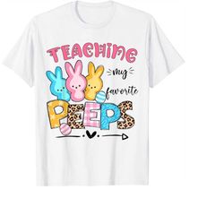 cute teaching my favorite peeps happy easter day teacher png