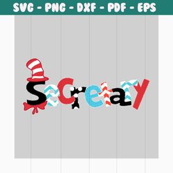 dr seuss nice secretary svg, trending svg, dr seuss svg, secretary svg, dr seuss gifts, cat in the hat svg, hat svg, cat