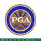 Pga Logo embroidery design, Pga Logo embroidery, logo design, embroidery file, Golf embroidery, Digital download.jpg