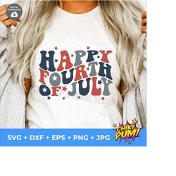 happy 4th of july svg, happy fourth of july svg, retro 4th of july, 4th of july shirt svg, 4th of july png