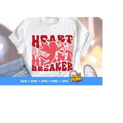 heart breaker svg, heart breaker png, retro valentine svg, cupid svg, valentine’s day svg, valentine shirt svg