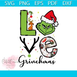 love grinchmas funny christmas santa claus png download