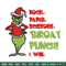 Rock Paper Scissors Throat Punch Grinch Embroidery design, Grinch Christmas Embroidery, Grinch design, Digital download.jpg