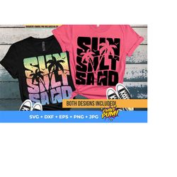 sun salt sand svg, sun salt sand png, beach svg, beach png, spring break 2023, summer svg png, distressed png, summer vibes