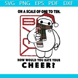 big hero baymax how would you rate your cheer svg file