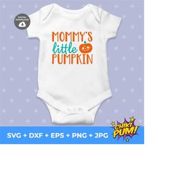 mommy's little pumpkin, halloween svg, pumpkin svg, little pumpkin svg